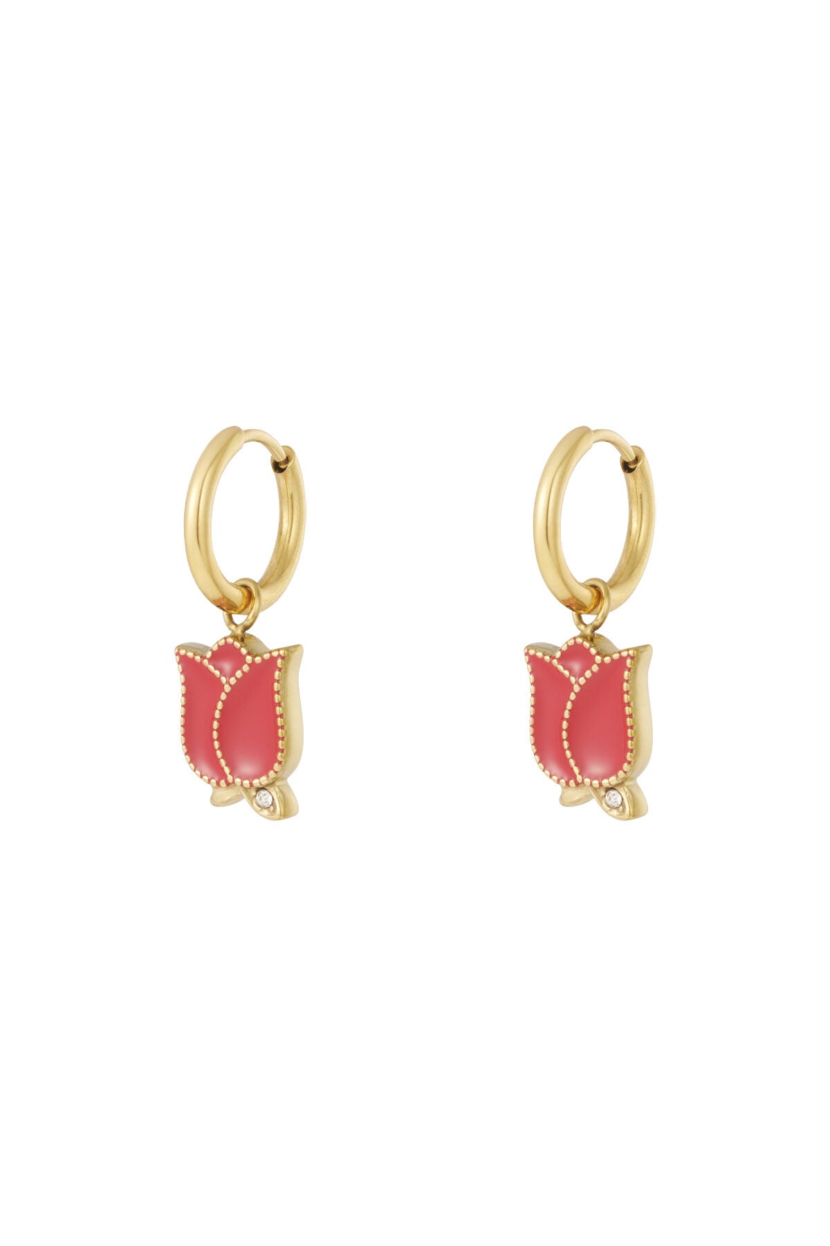 Stylish Gold Drop Earrings for Spring/Summer