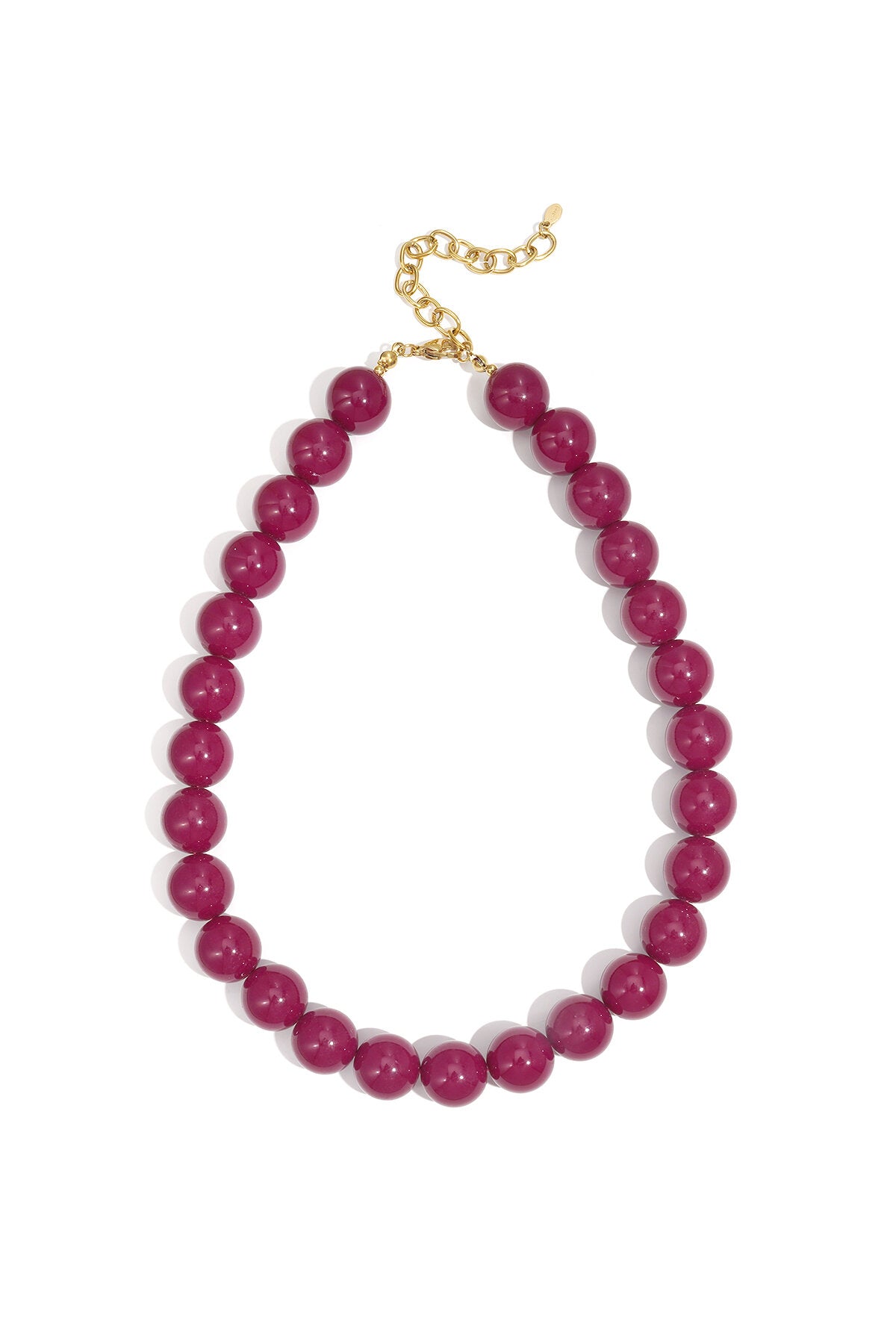 Stylish Resin Beaded Necklace for Everyday Wear