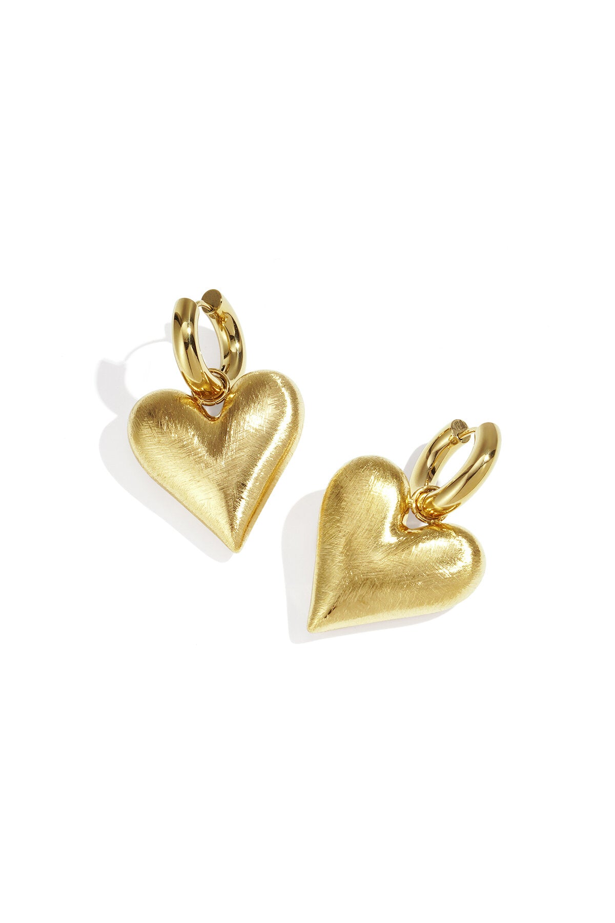 Elegant Heart-Shaped Drop Earrings for Everyday Glam
