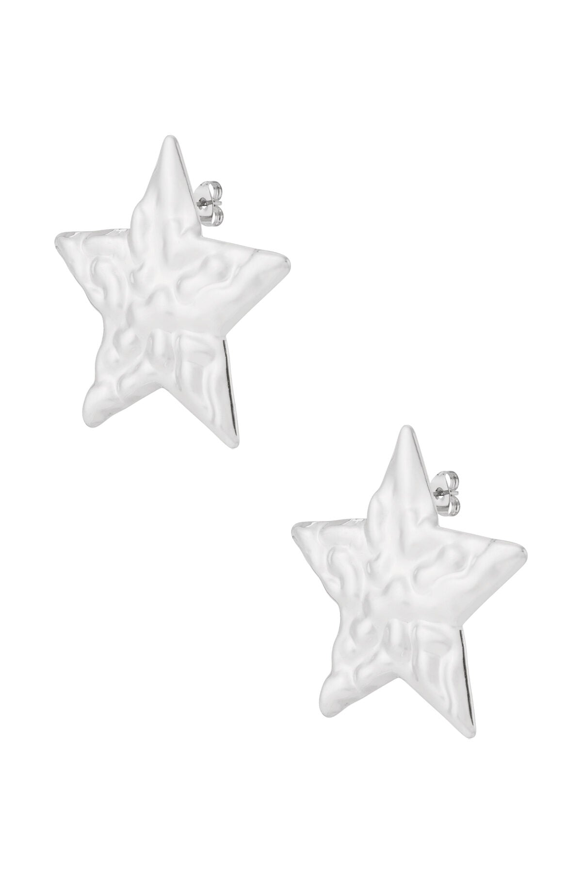 Stylish Star Stainless Steel Stud Earrings for Everyday Wear