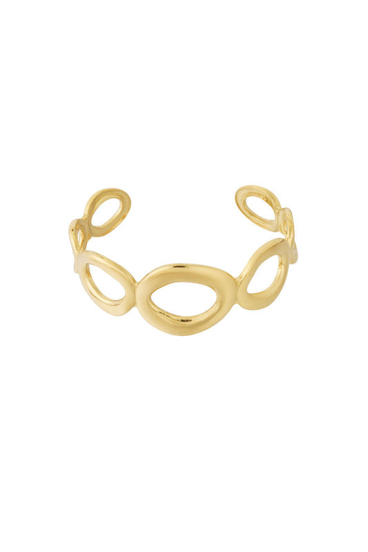Stylish Gold Cuff Bracelet for Women