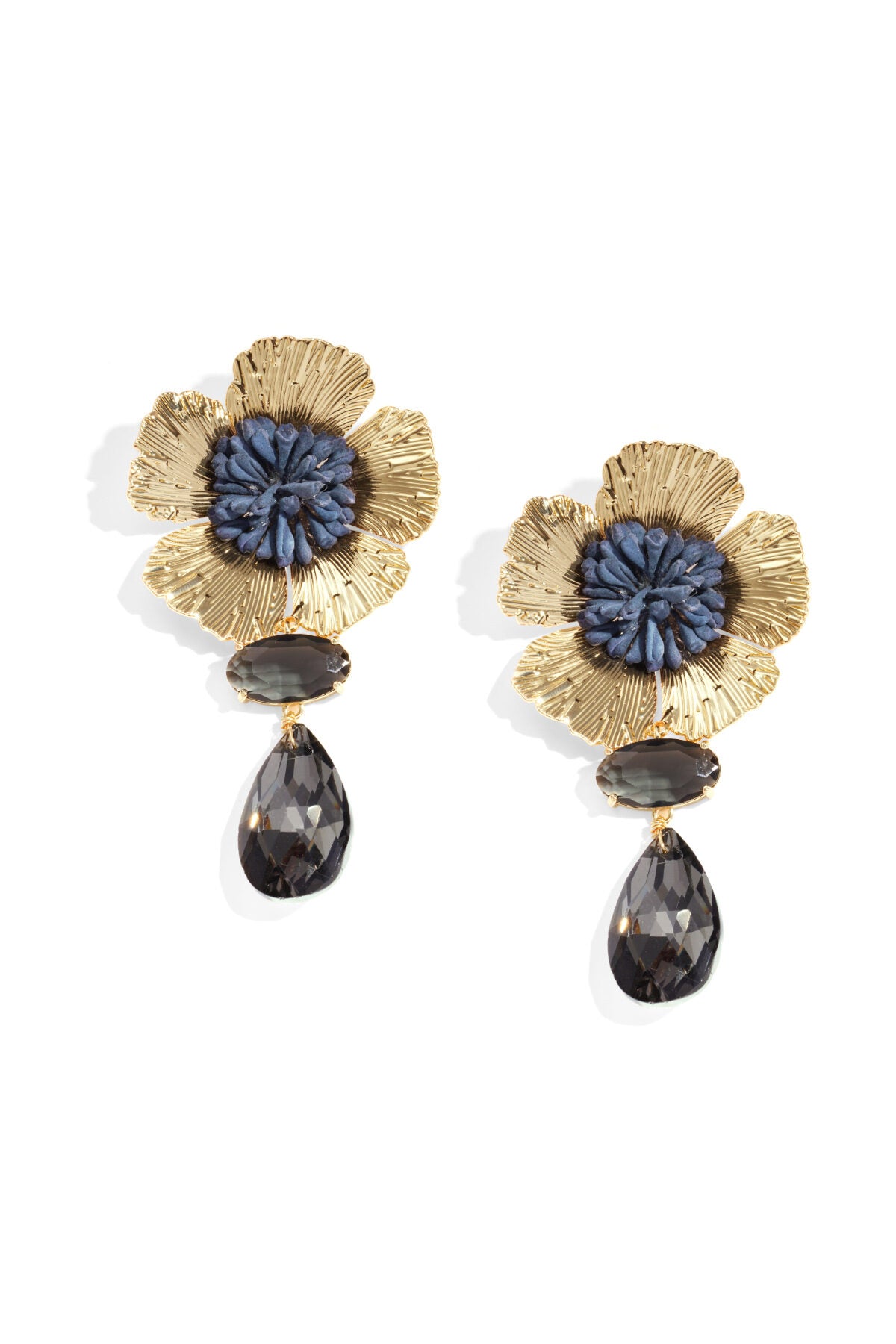 Romantic Gold-Plated Drop Earrings for Beach Vacations