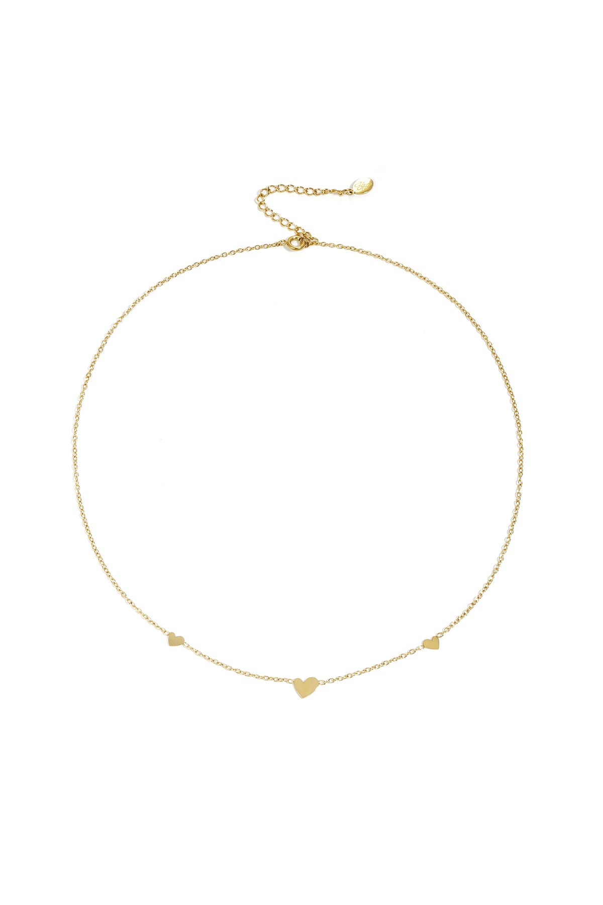 Elegant Heart Chain Necklace for Everyday Wear