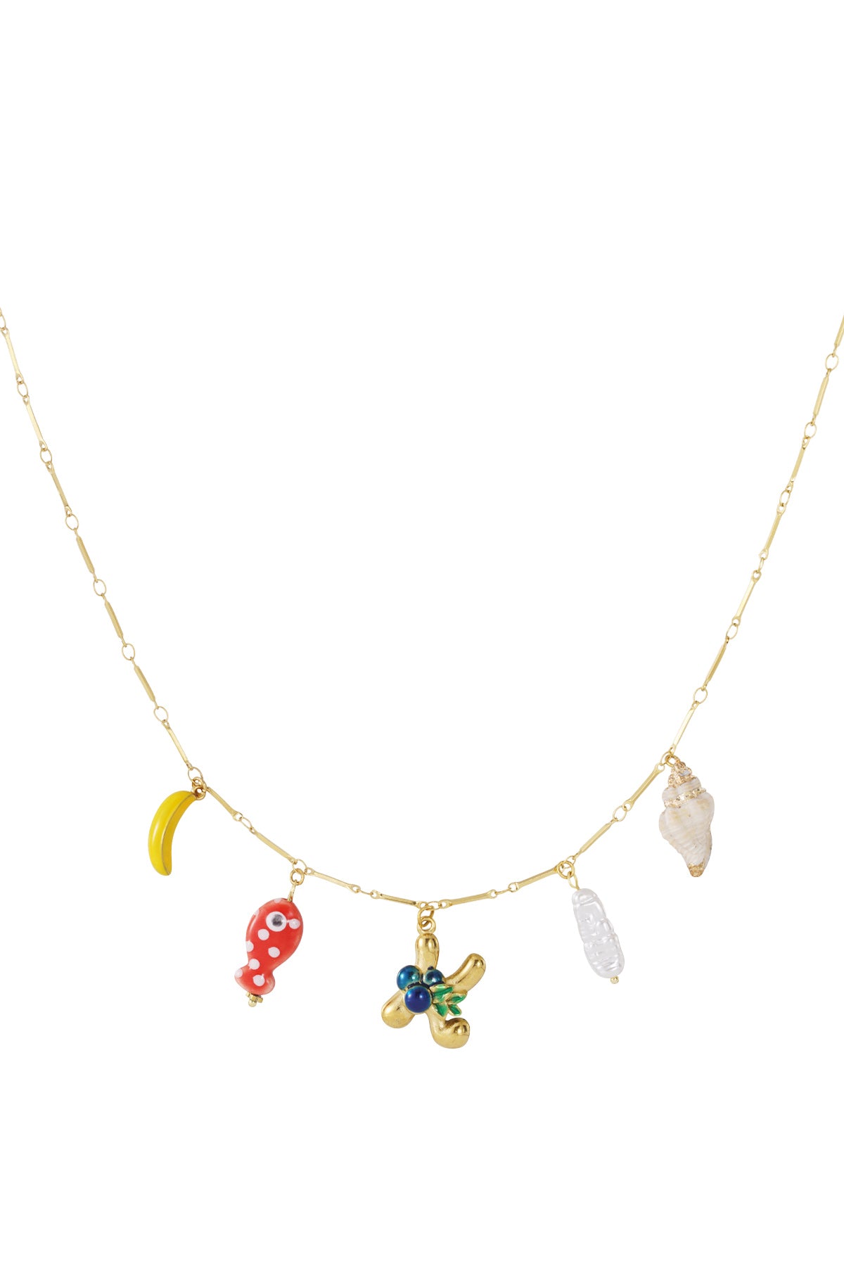 Elegant Letter Pendant Necklace for Spring/Summer