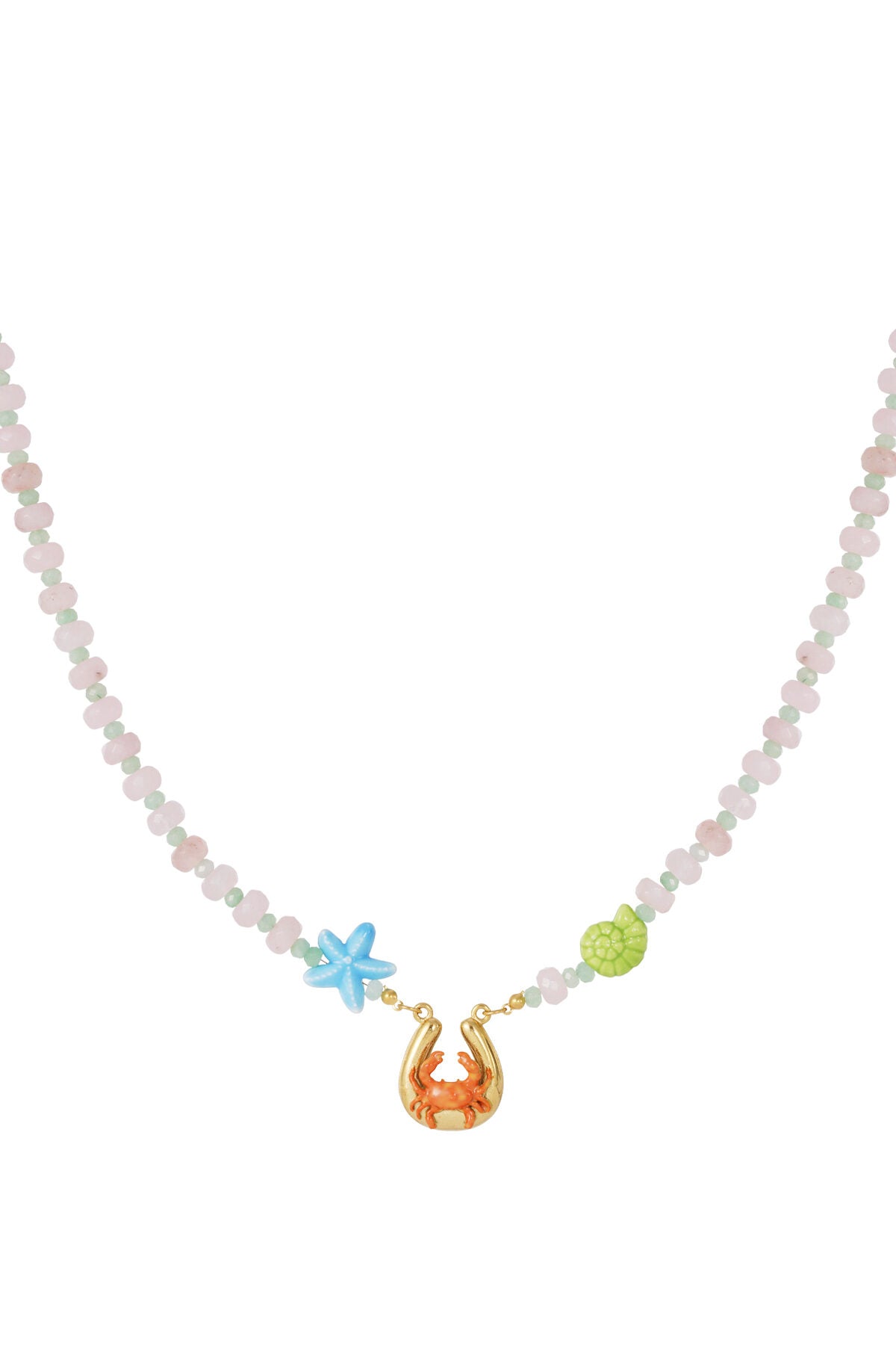 Chic Mixed Color Beaded Necklace for Everyday Style