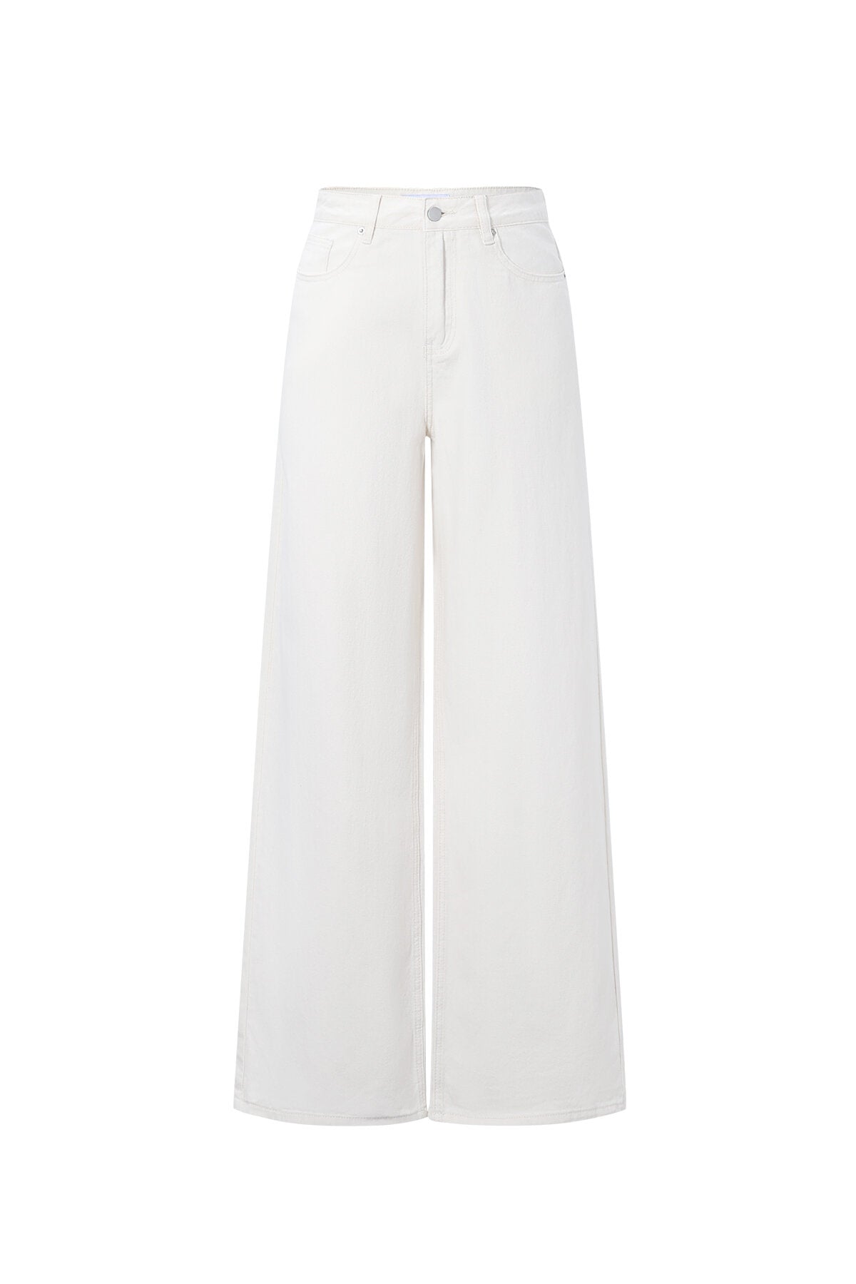 Gimme Wide Leg Cotton Denim Pants for Spring/Summer