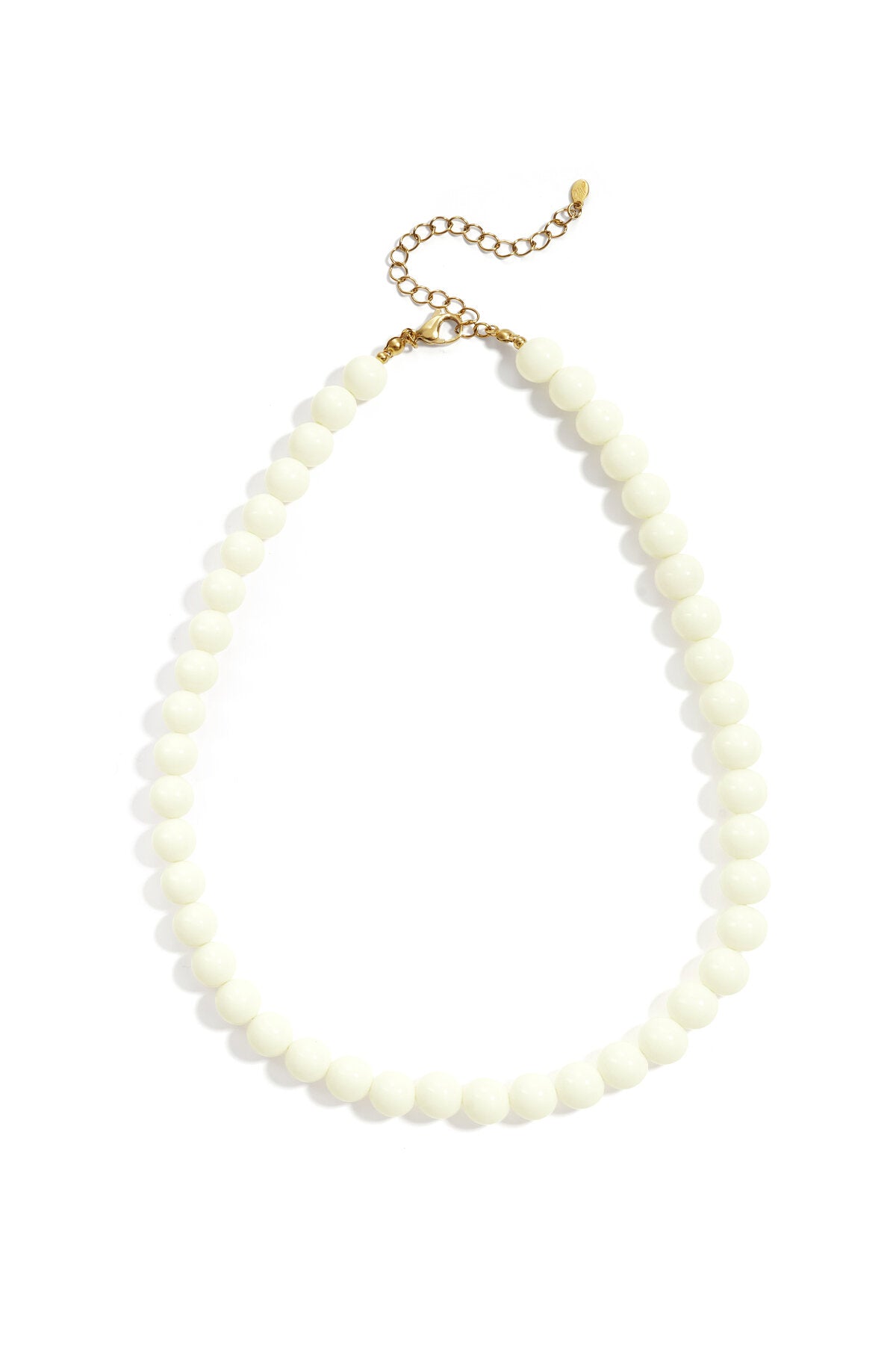 Elegant Resin Beaded Necklace for Everyday Wear