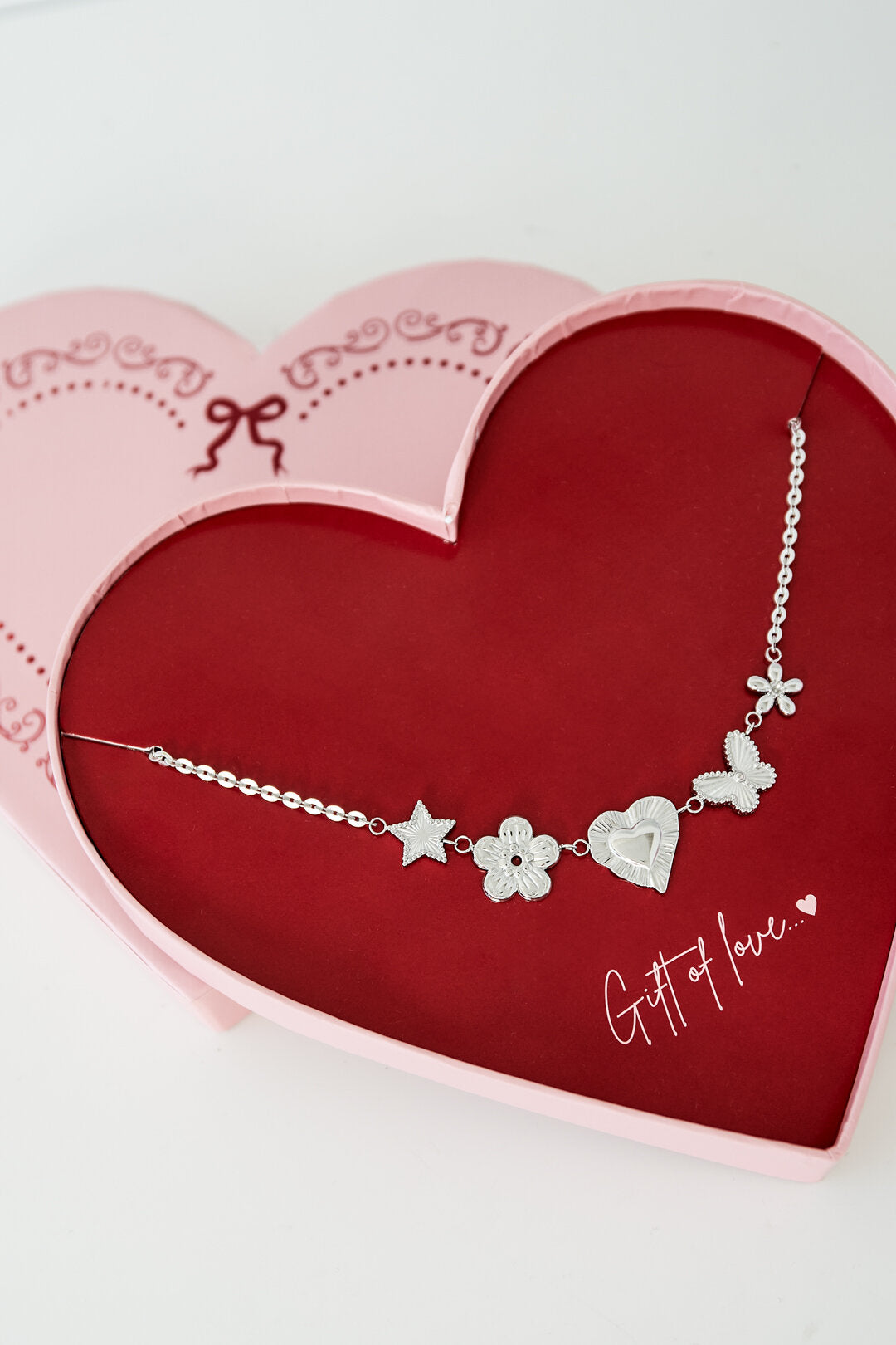 Elegant Heart Pendant Necklace for Women, Simple & Casual