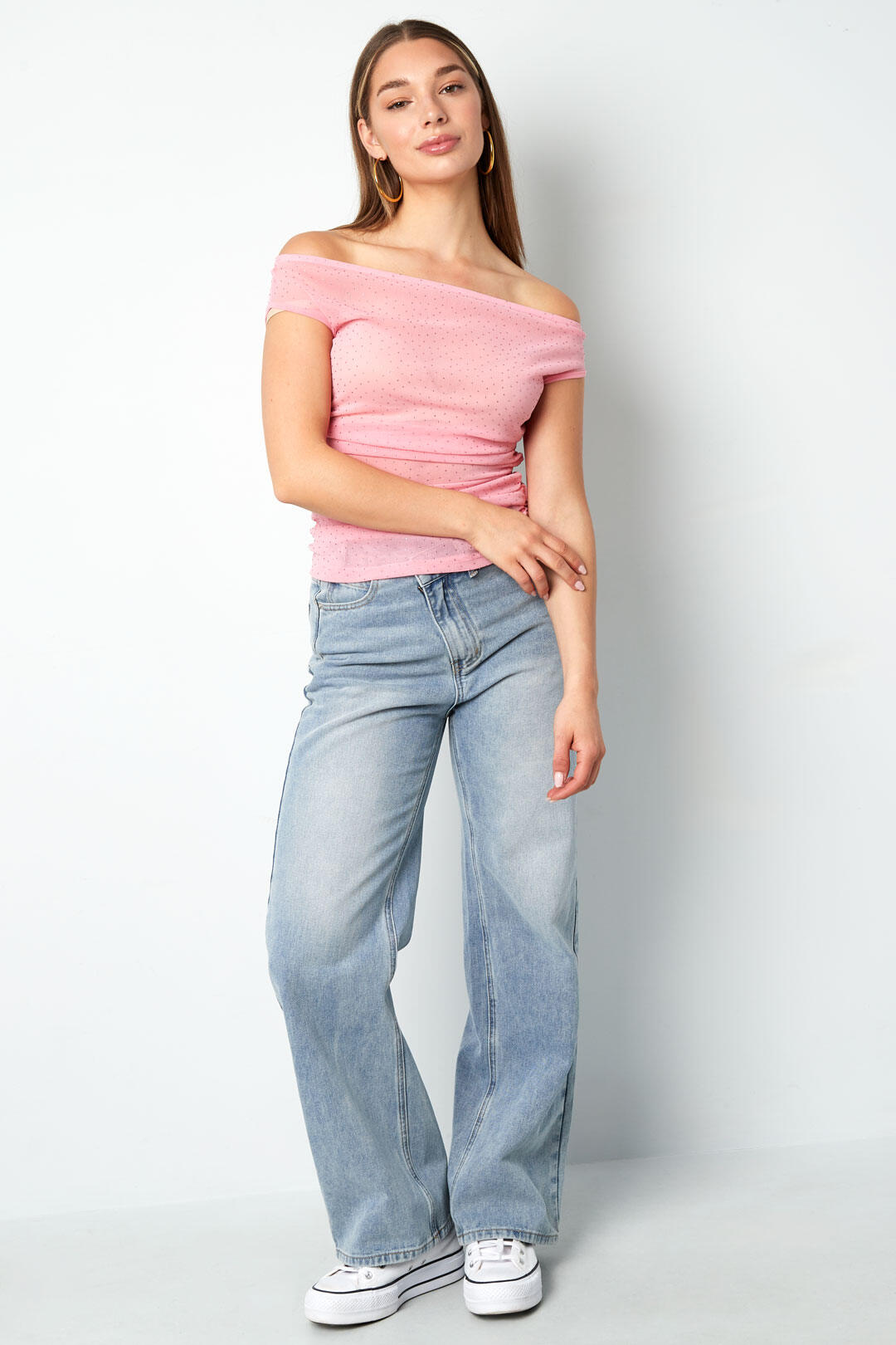 Elegant Sheer Pink Sleeveless Top for Spring/Summer