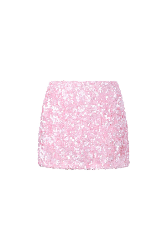 Elegant Pink Mini Skirt for Spring/Summer