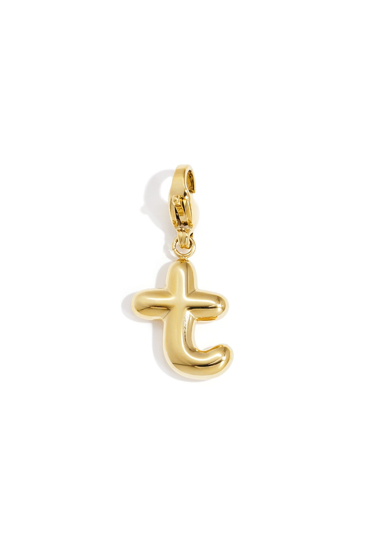 Elegant Gold Colored Letter Ring for Daily Wear