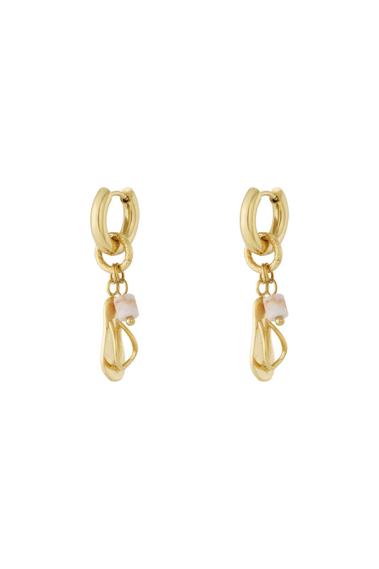 Stylish Gold Color Drop Earrings for Women
