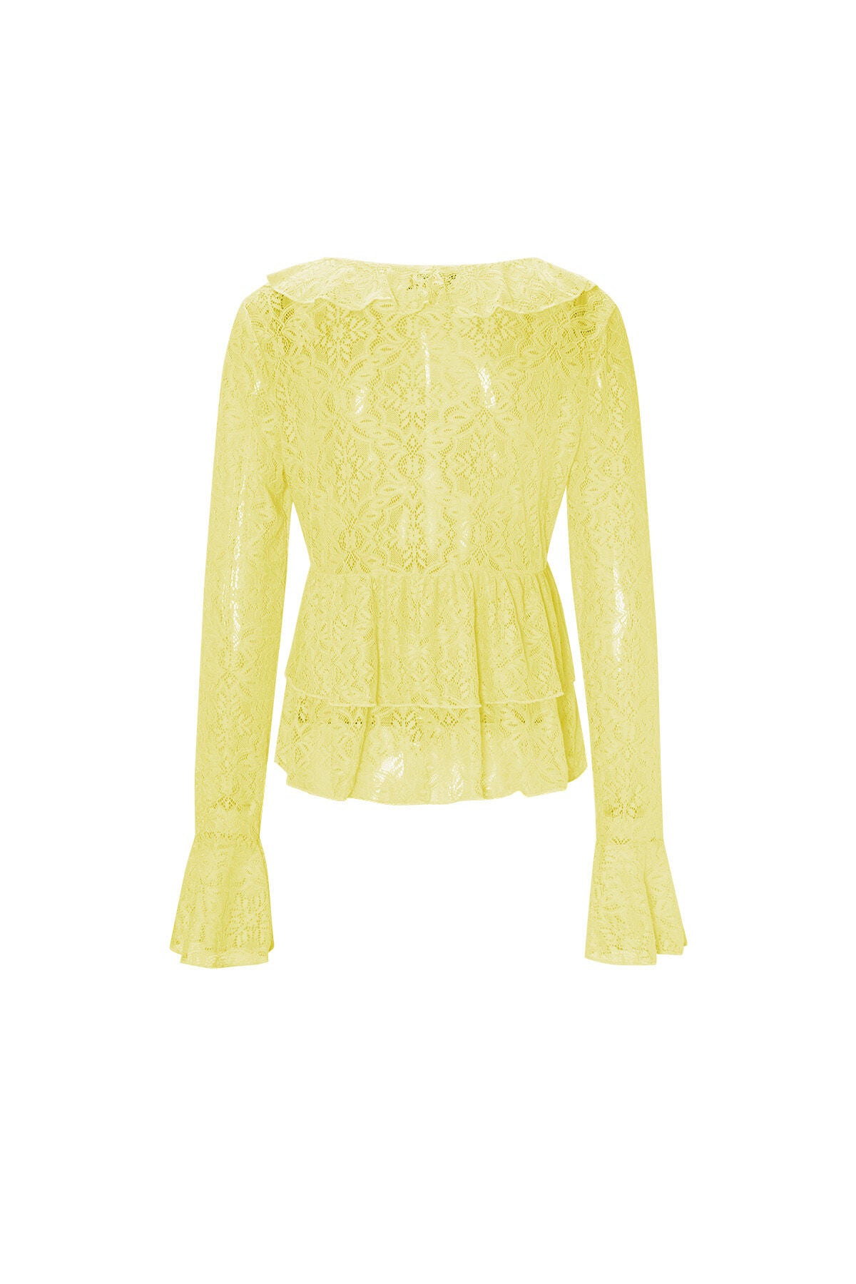Elegant Woven Long Sleeve Tops for Spring/Summer