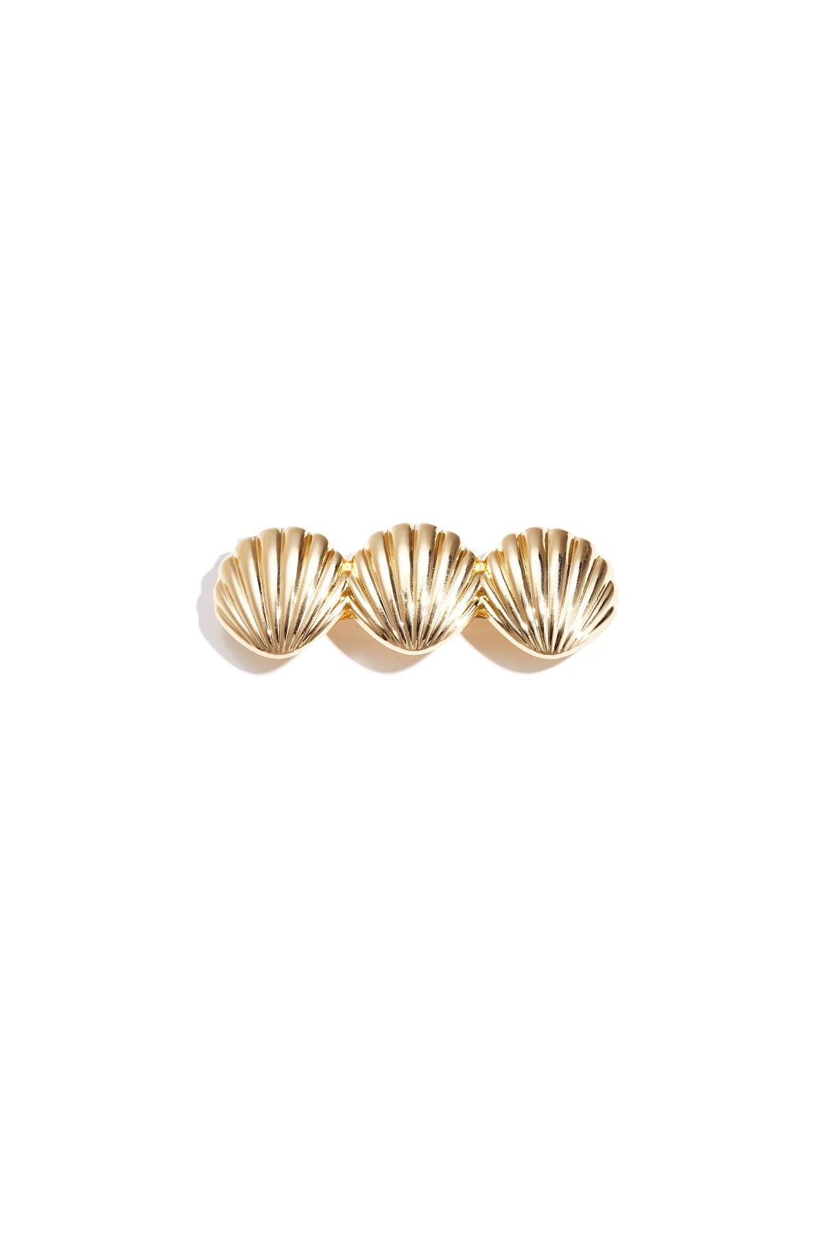 Elegant Gold Hair Clip for Spring/Summer Outfits