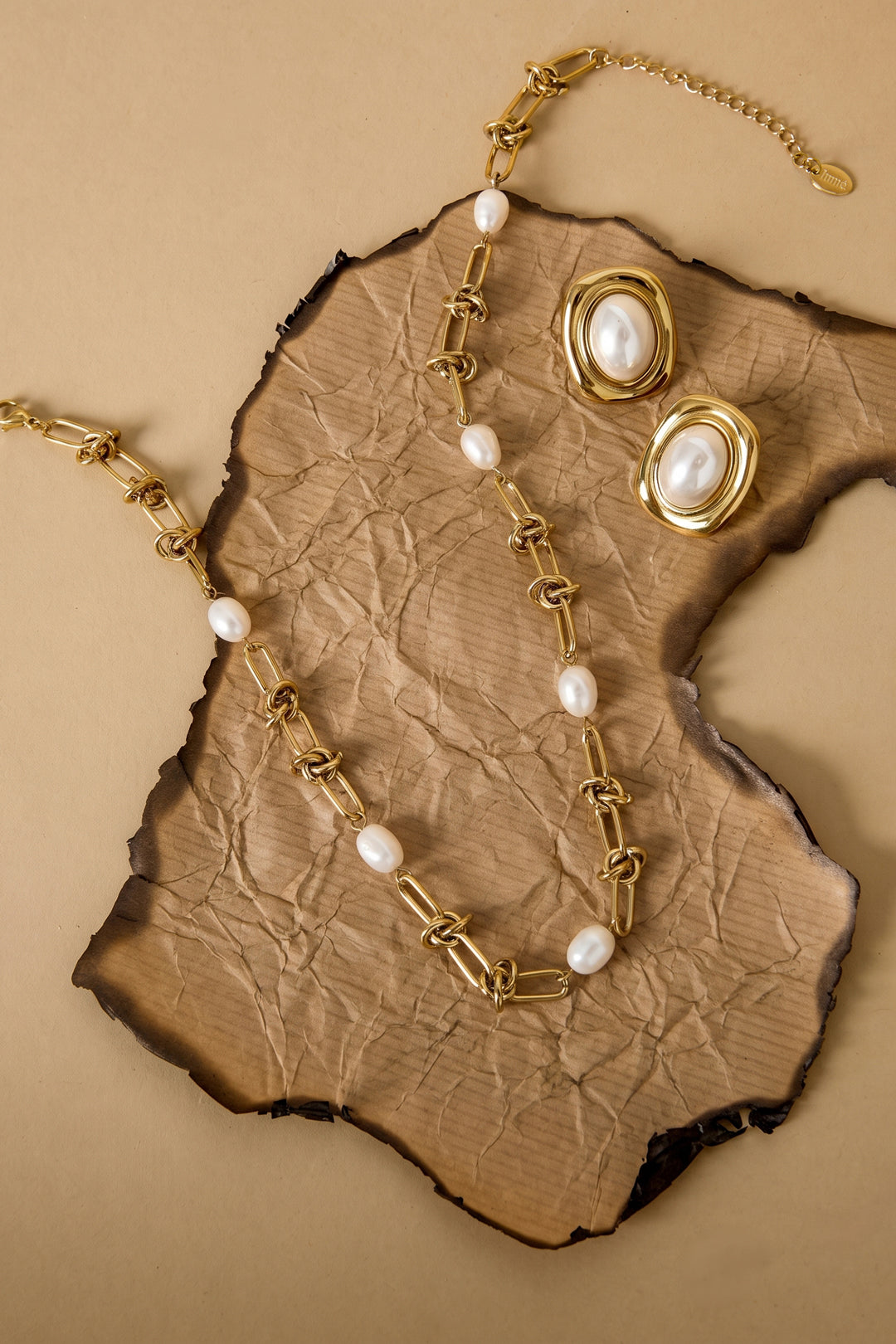 Roestvrijstalen hangerkettingen, eenvoudige ketting, dagelijkse sieraden uit de Simple Series voor dames.