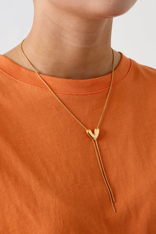 Elegant Heart Pendant Necklace for Daily Wear