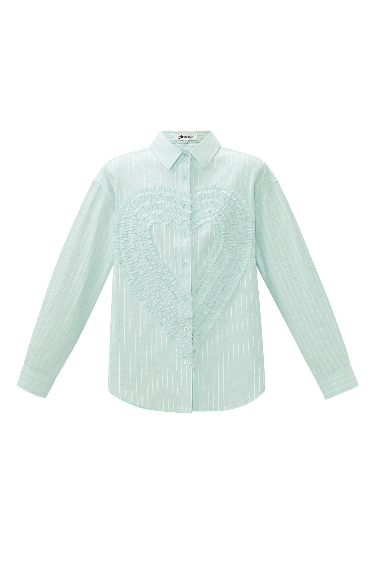 Elegant Cotton Striped Blouse for Spring/Summer