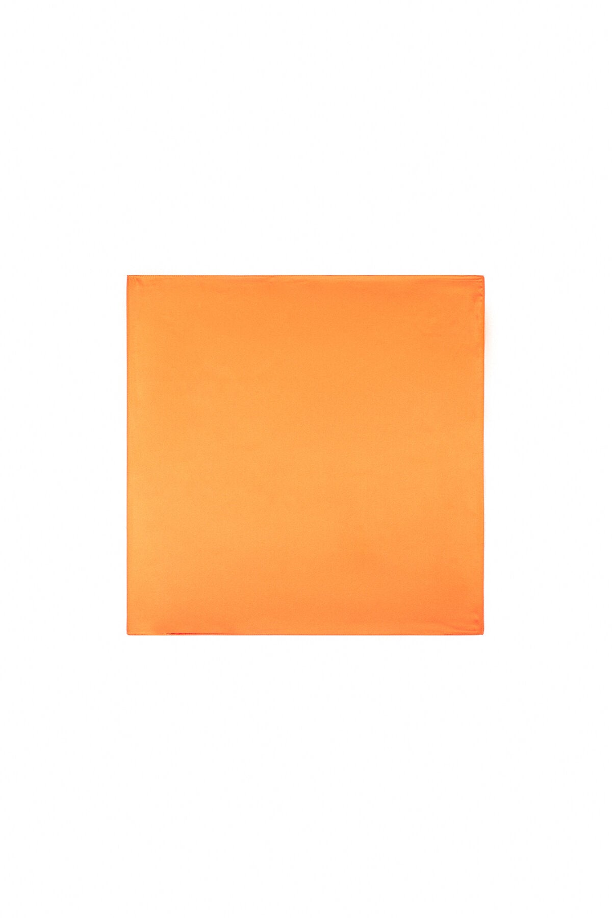 Vibrant Orange Summer Scarf for Effortless Style