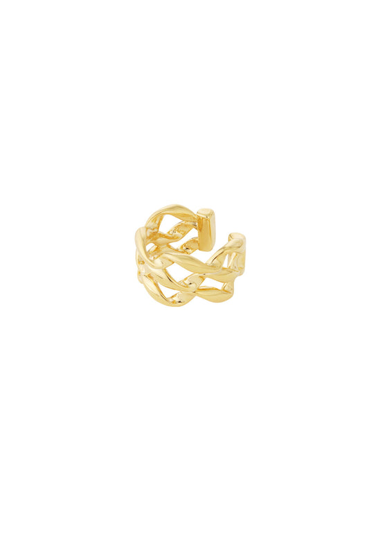 Chic Copper Ear Cuff - All Fit, Simple & Stylish