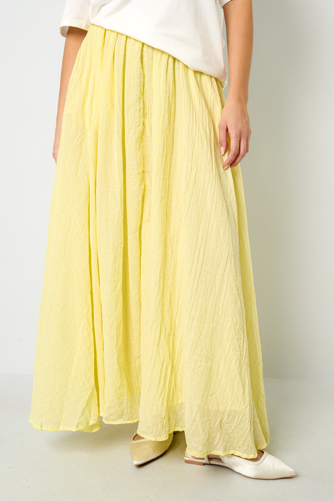 Chic Spring/Summer Woven Skirts in Vibrant Colors