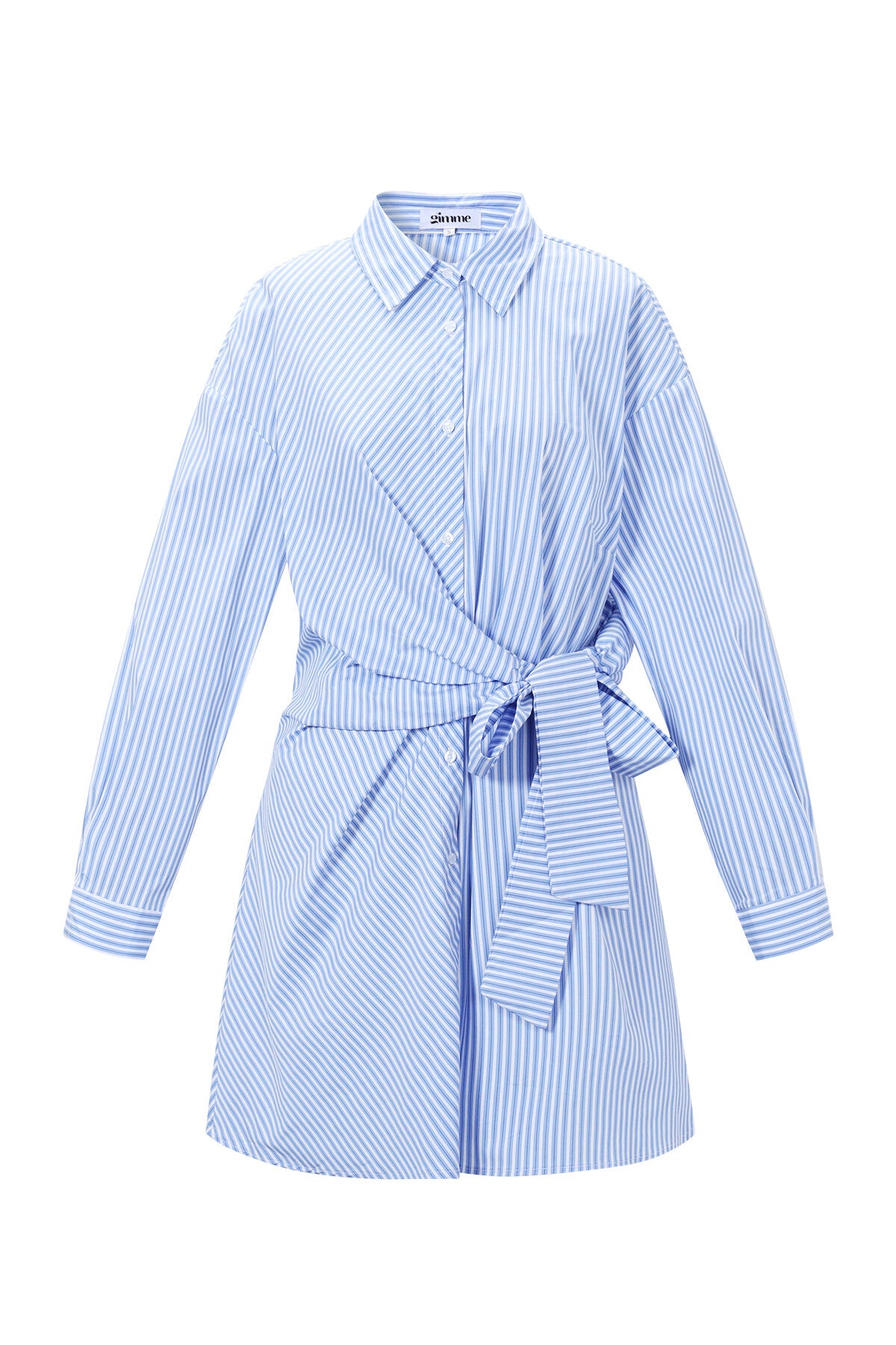 Gimme Striped Long-Sleeve Dress for Spring/Summer