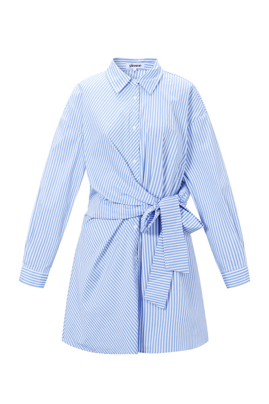 Gimme Striped Long-Sleeve Dress for Spring/Summer