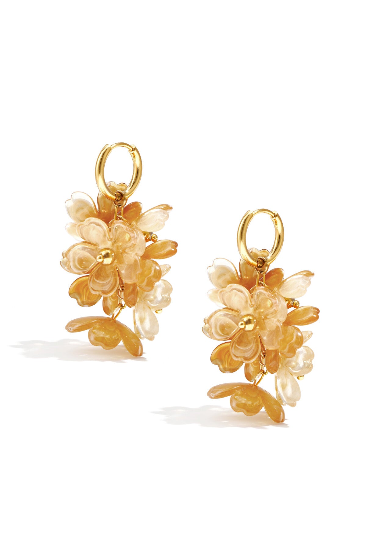 Charming Flower Drop Earrings for Spring/Summer