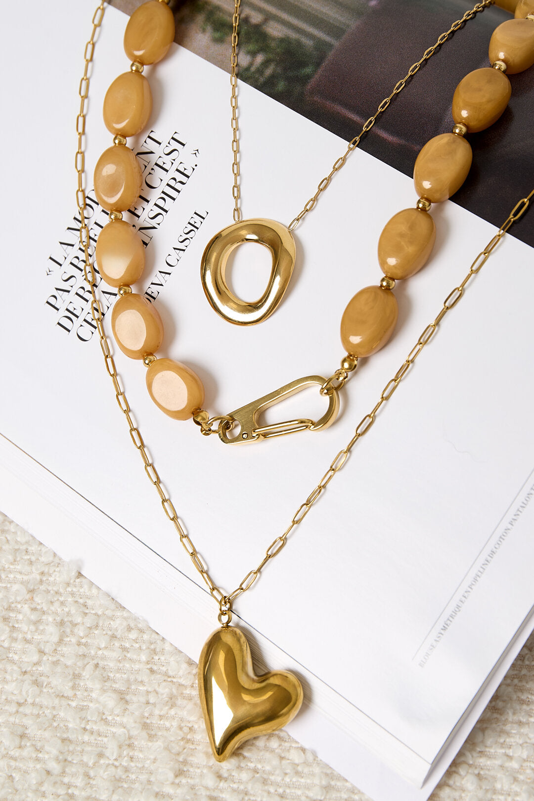 Chic Spring Beaded Necklaces for Women