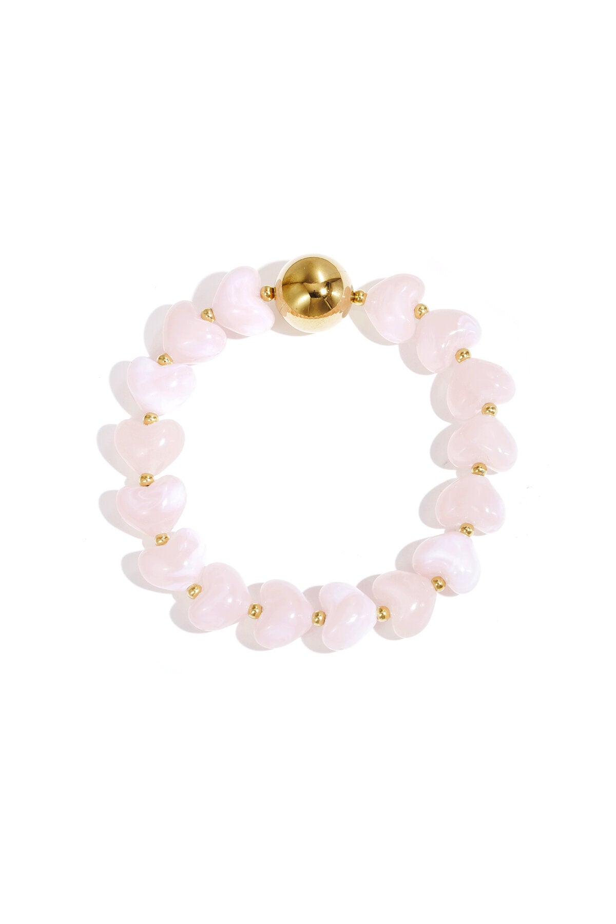 Charming Heart Beaded Bracelets for Spring/Summer