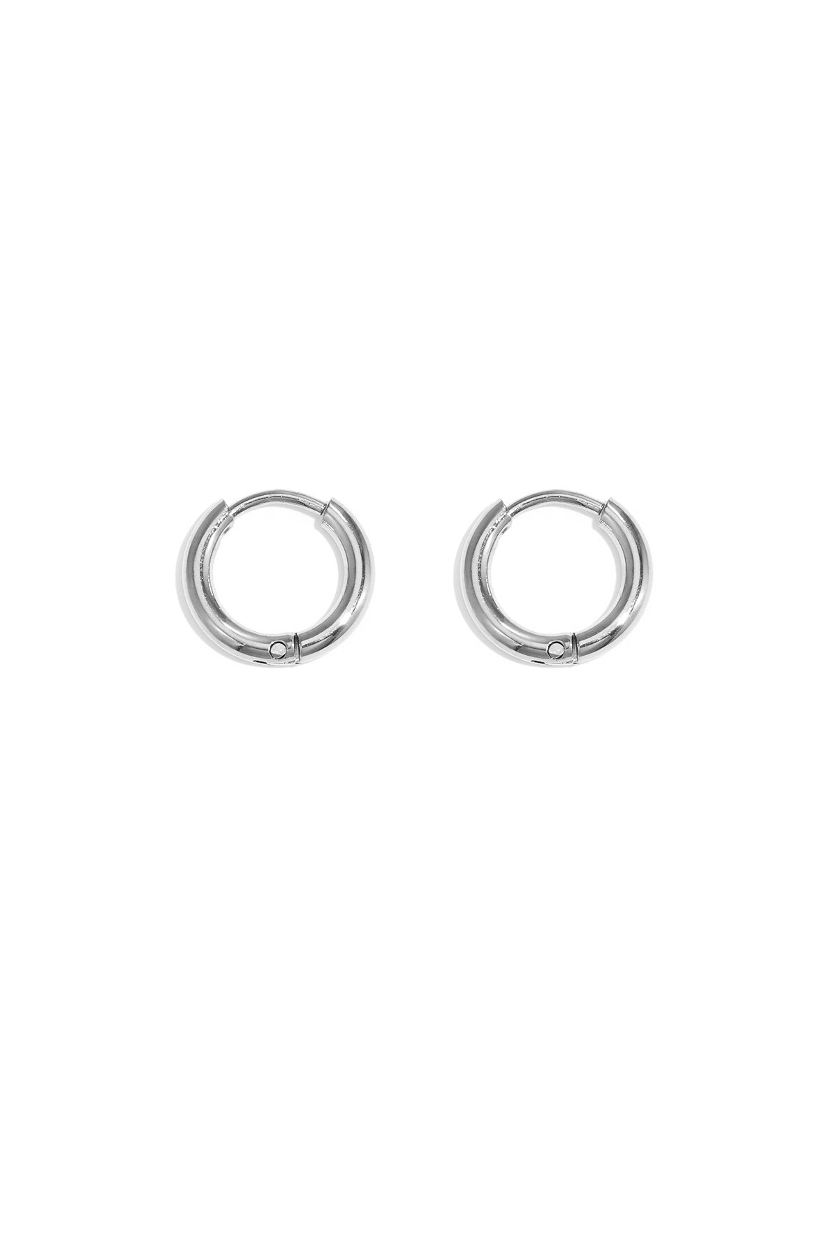 Elegant Stainless Steel Hoop Earrings for Women