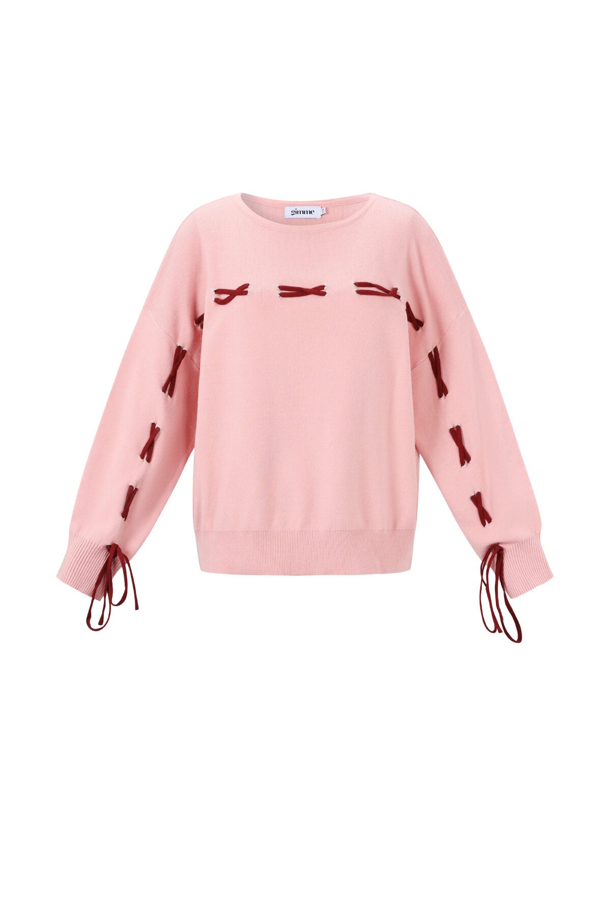Soft Viscose Knit Sweater for Fall/Winter in Pink, Navy & Black
