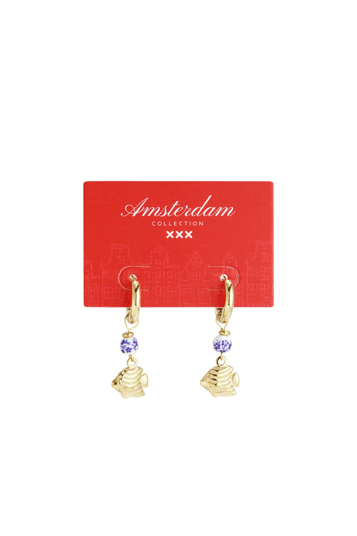 Elegant Gold Dangle Earrings for Spring/Summer