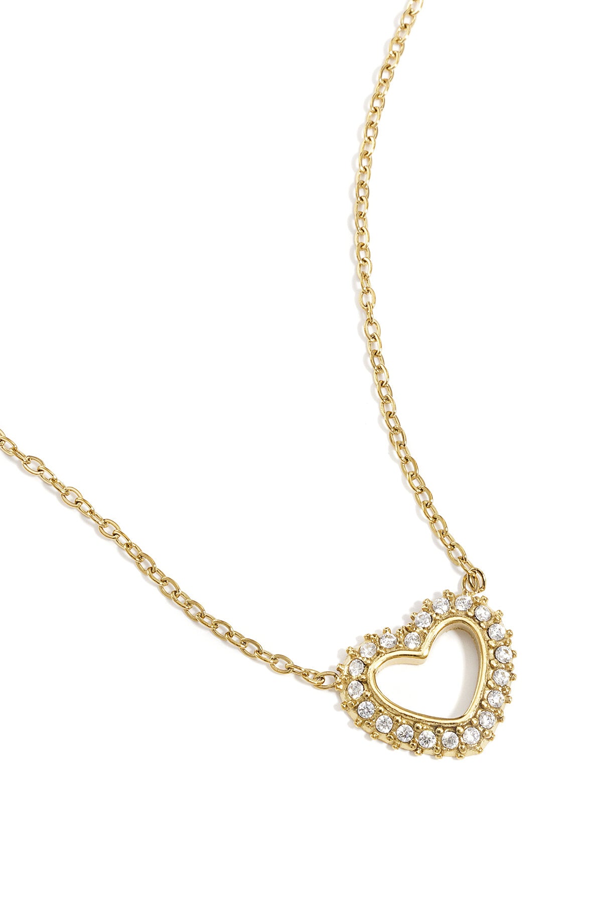 Elegant Heart Pendant Necklace for Daily Wear