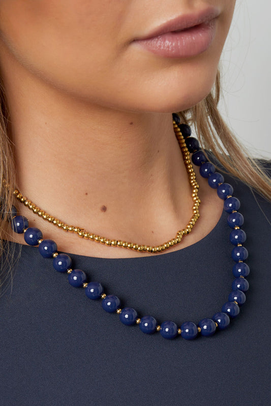 Elegant Beaded Necklace for Women - Fall/Winter Style