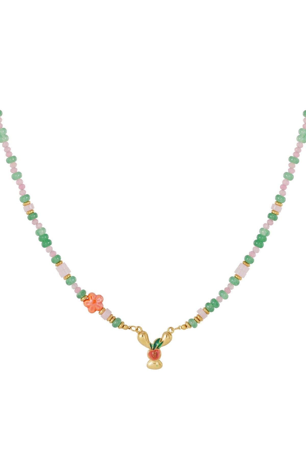 Chic Mixed Color Beaded Necklace for Everyday Style