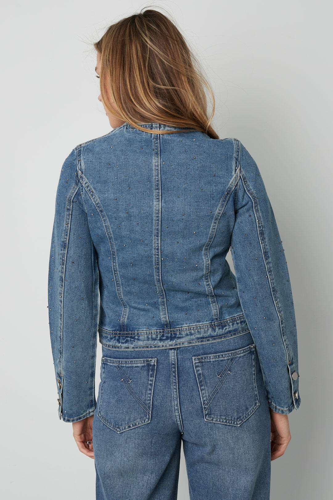 Stylish All-Fit Blue Denim Jacket for Women