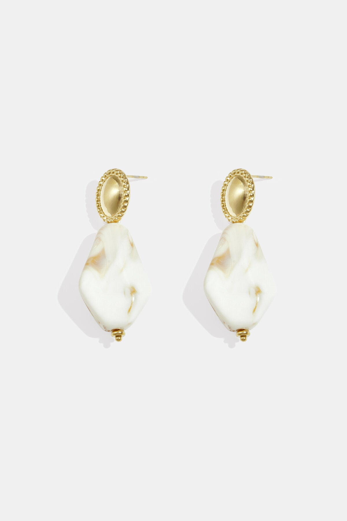 Lumé Romantic Series Acrylic Drop Earrings for Spring/Summer