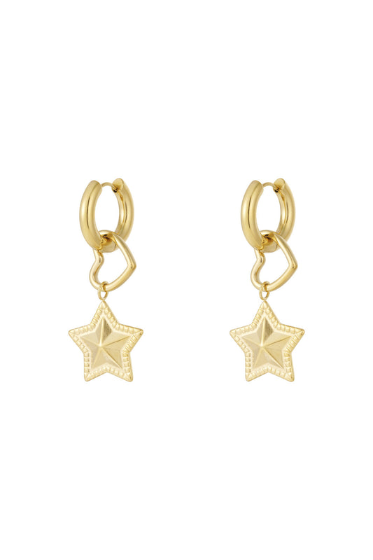 Stylish Star Drop Earrings for Everyday Glam