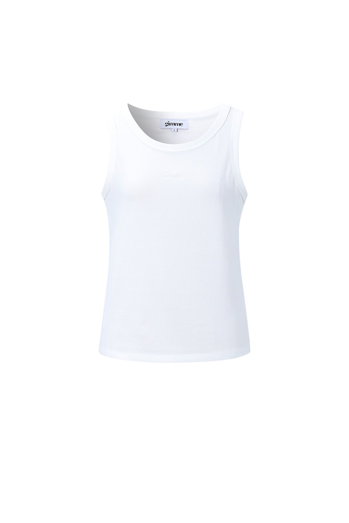 Soft Knitted Cotton Tank Top - All Fit, Solid Colors