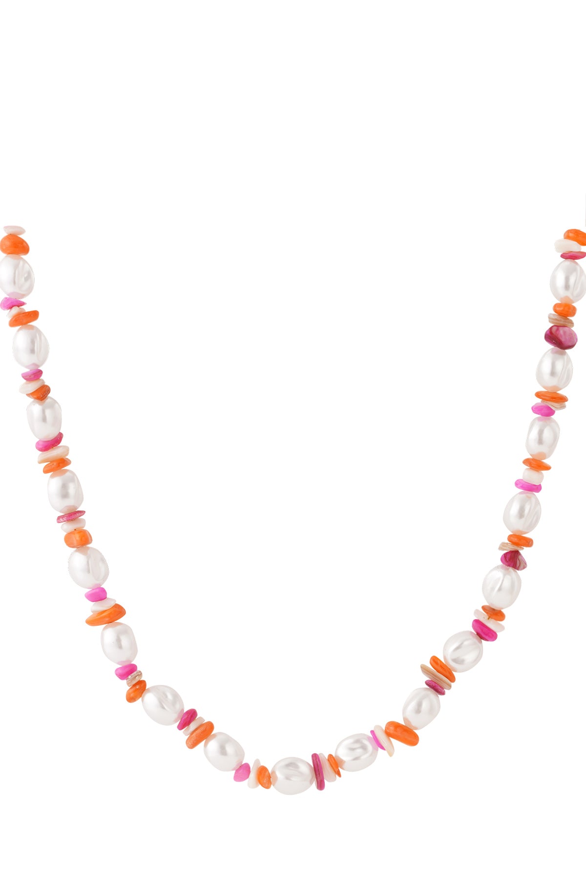 Chic Mixed Color Beaded Necklace for Everyday Style