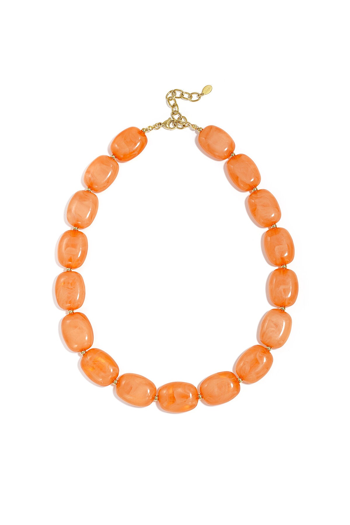 Chic Acrylic Beaded Necklace for Spring/Summer