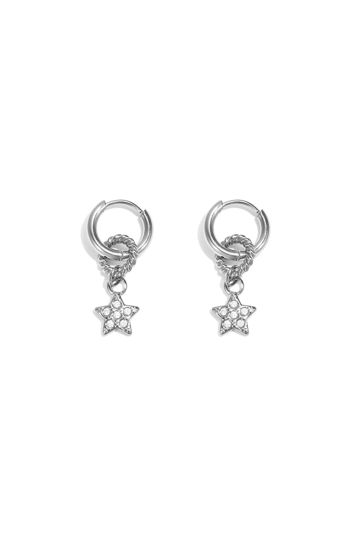 Elegant Star Drop Earrings for Daily Wear