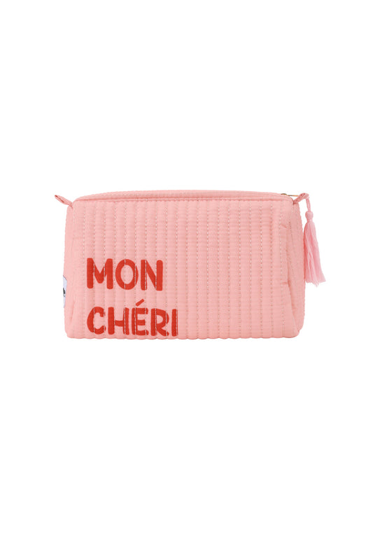 Chic Daily Letter Print Makeup Bag for Women