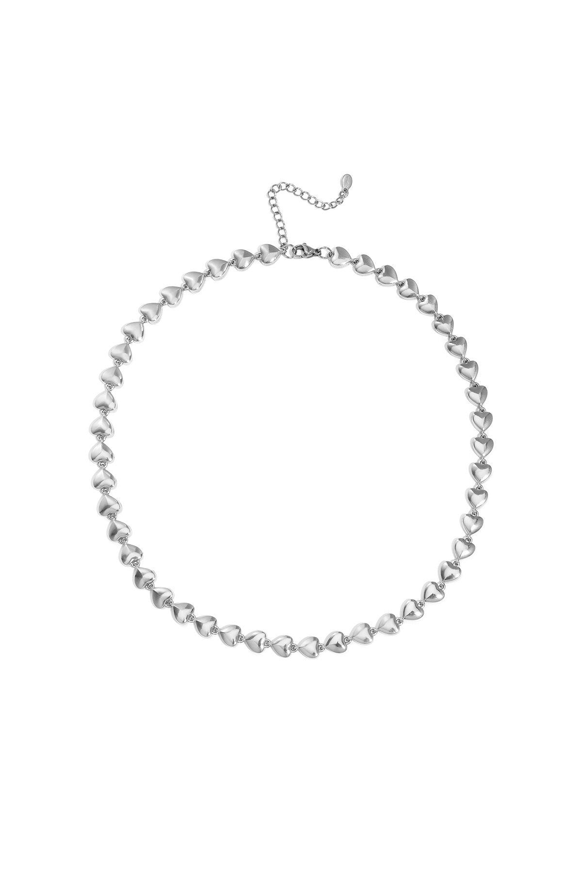 Elegant Heart Chain Necklace for Daily Wear