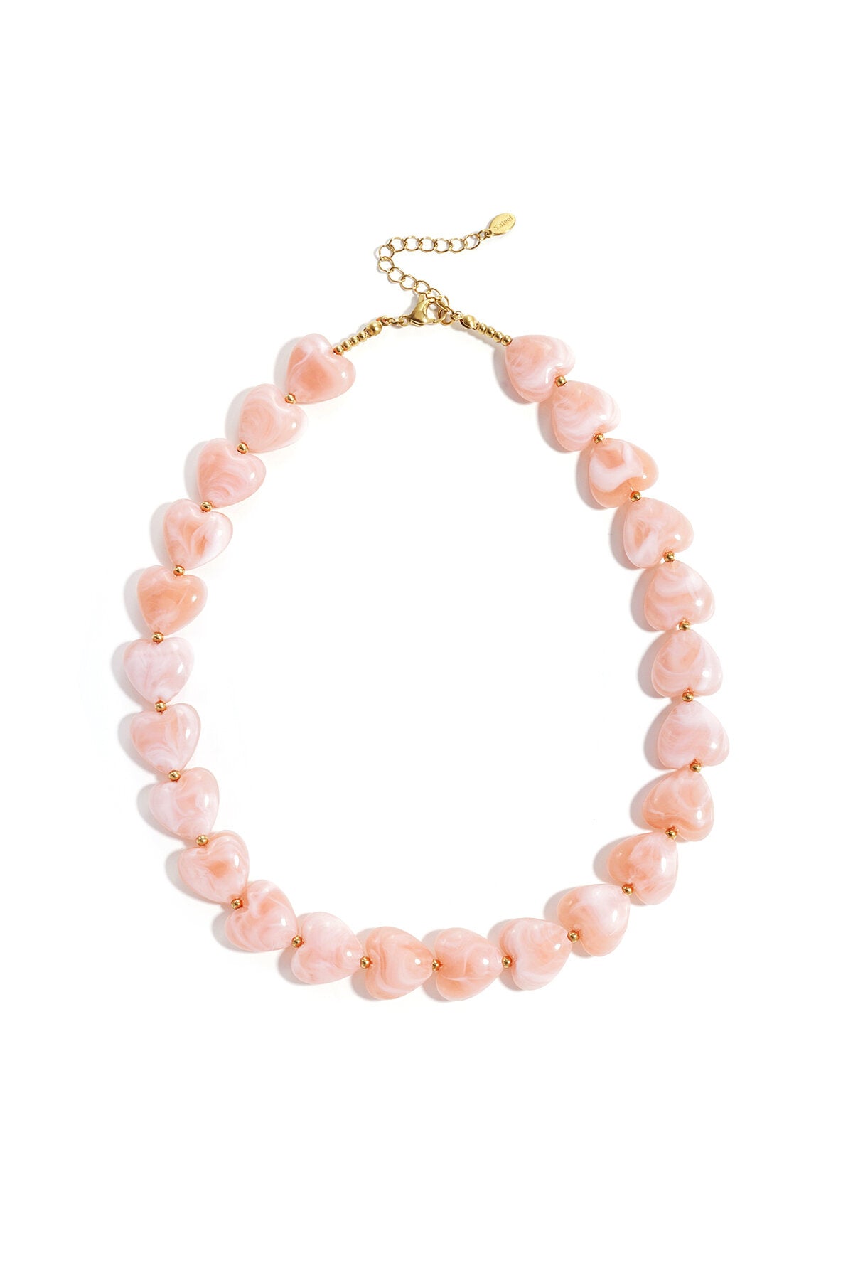 Chic Acrylic Beaded Necklace for Spring/Summer