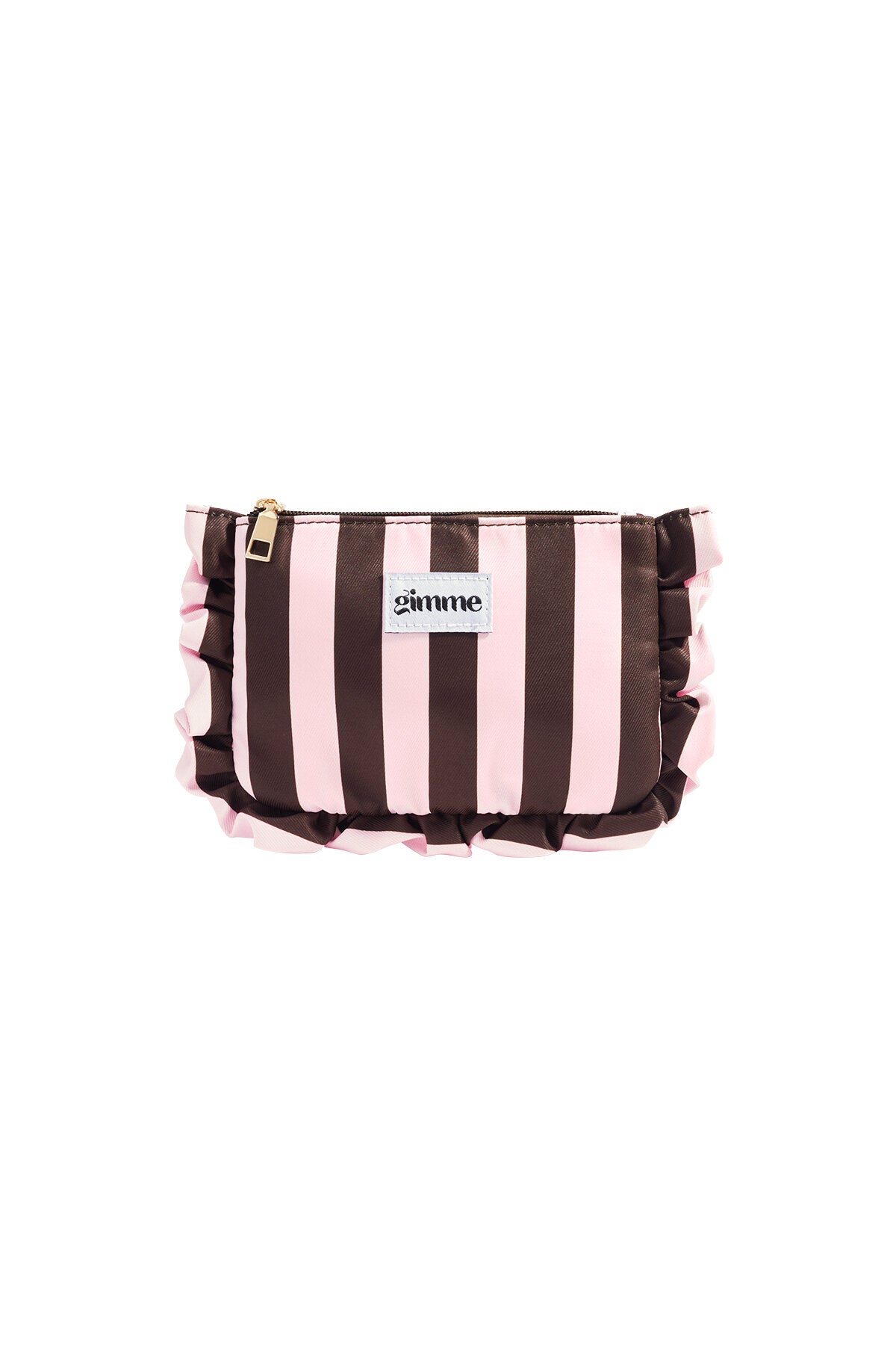 Gimme Simple Stripe Makeup Bag - All Fit, Casual Style