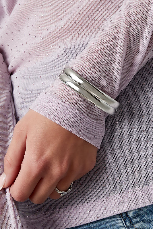 Elegant Stainless Steel Bangle for Everyday Chic
