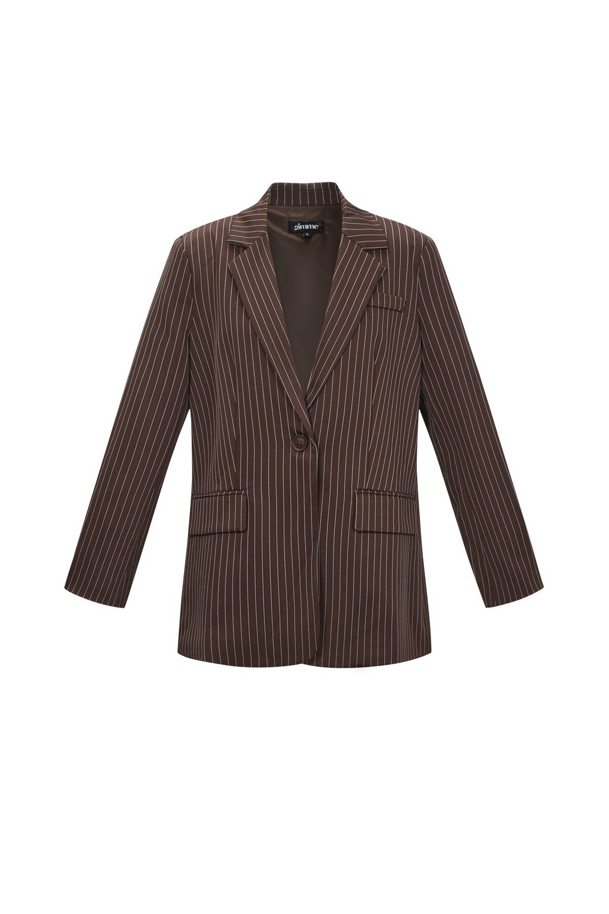 Elegant Striped Ladies' Suit Set for Fall/Winter
