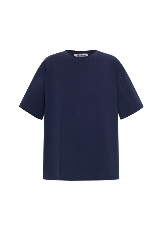 All-Fit Knitted Cotton T-Shirt in Vibrant Colors