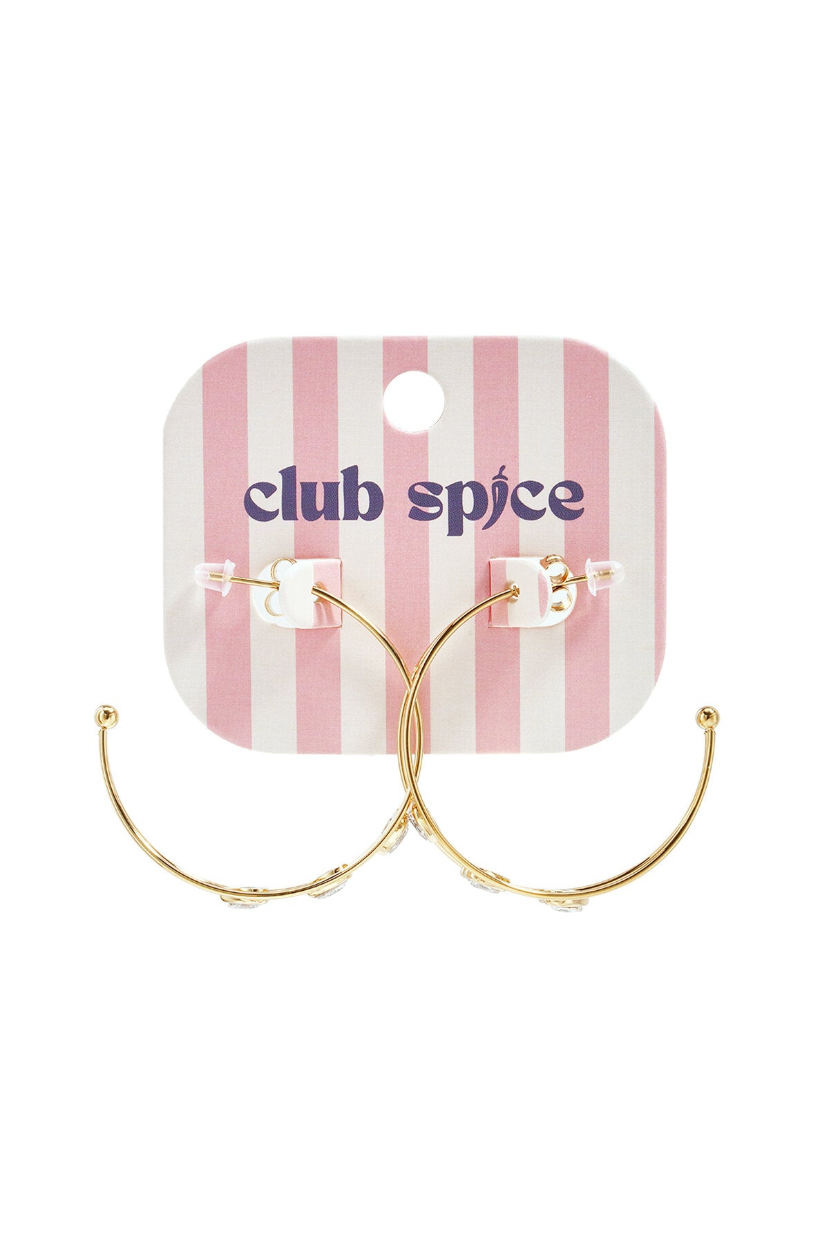 Elegant Gold Heart Hoop Earrings for Women